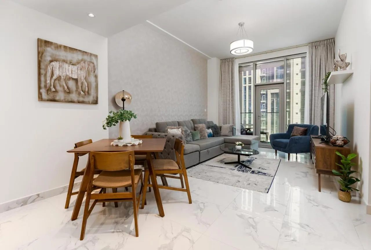 Appartement White Sage - Amna Tower à Dubaï