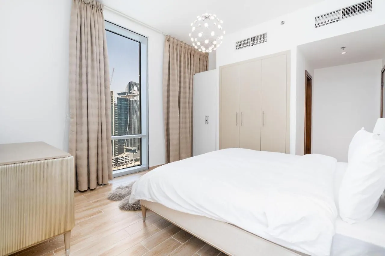 Appartement White Sage - Amna Tower à Dubaï